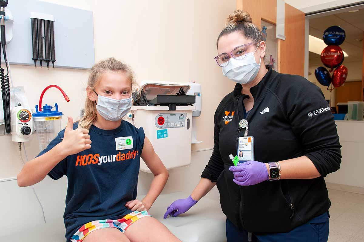 The good news: Kids 5-11 can now get the vaccine, and many will have two doses before New Year's. 