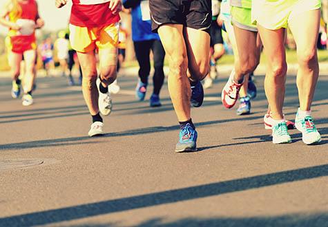 proper race recovery helps prevent cramps and sore muscles