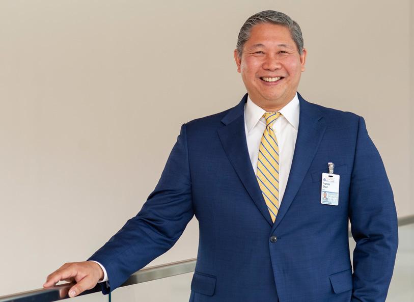 Francis Shen, MD, co-directs UVA Health Spine Center, one of the few U.S. centers offering an alternative, low-metal composite device for spine tumor patients.