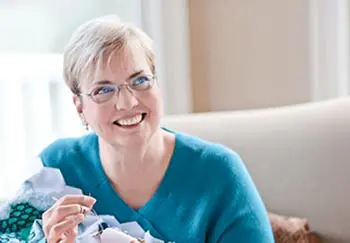 Patient Helen Darr, who got genetic testing for breast cancer