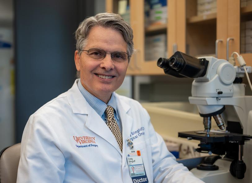 Craig Slingluff, Jr, MD, brings to UVA Health more than 30 years of experience as a surgical oncologist and  investigator in cancer immunology and immunotherapy.