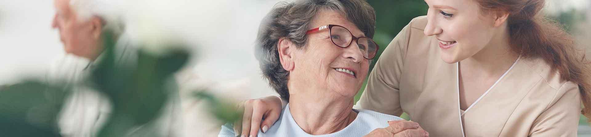 patient and caregiver