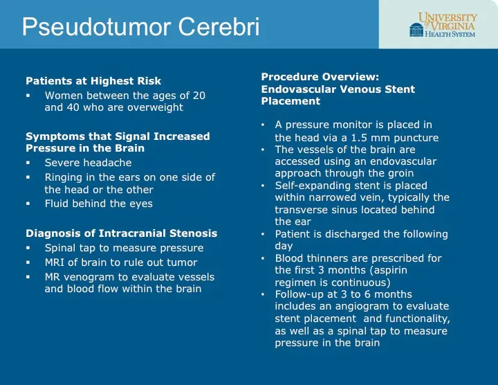 pseudotumor cerebri slide2