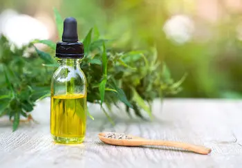 Vial of CBD oil, uses of cbd oil, cannabidiol