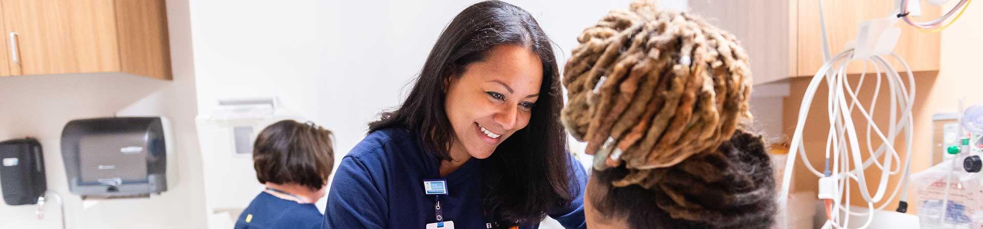 GI experts take care of a patient with digestive health issues
