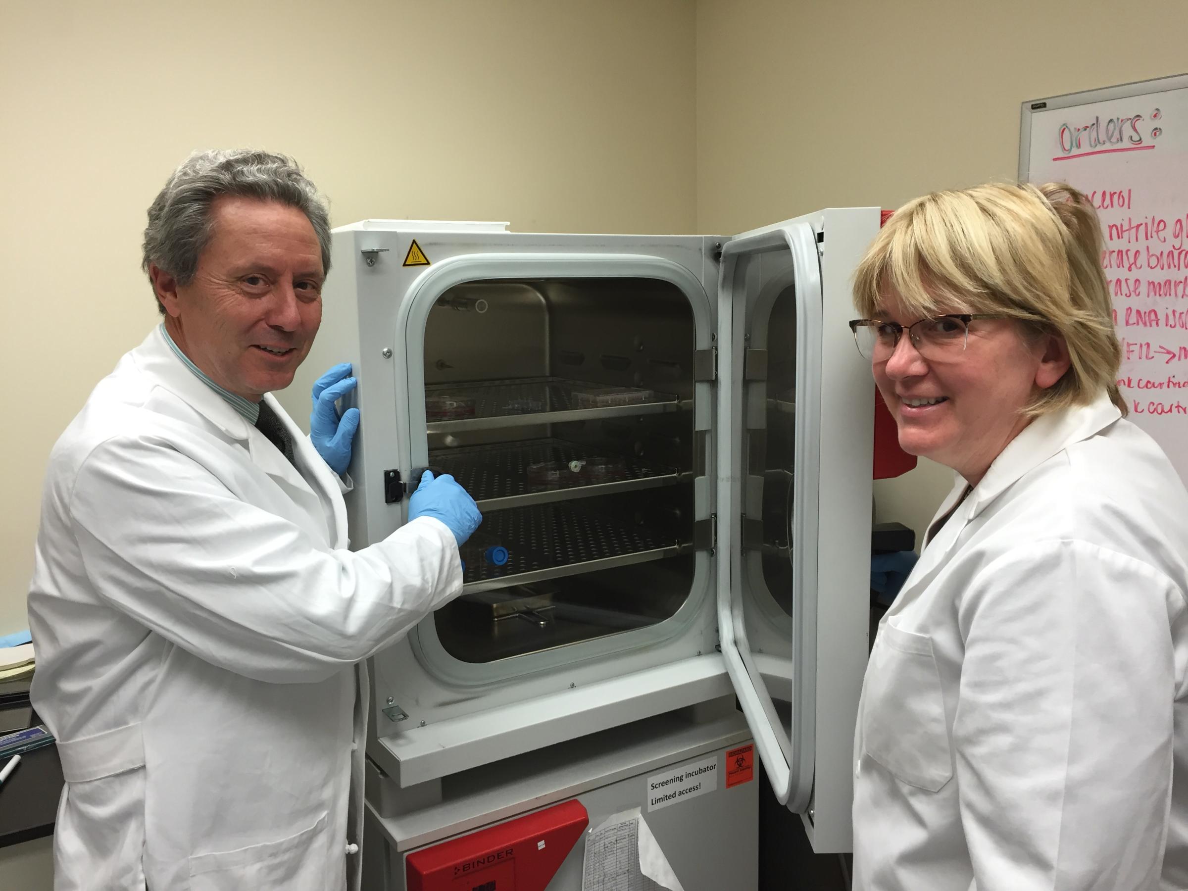 John S. Lazo, PhD, and Elizabeth R. Sharlow, PhD, are developing what would be the first antidote to radiation exposure.