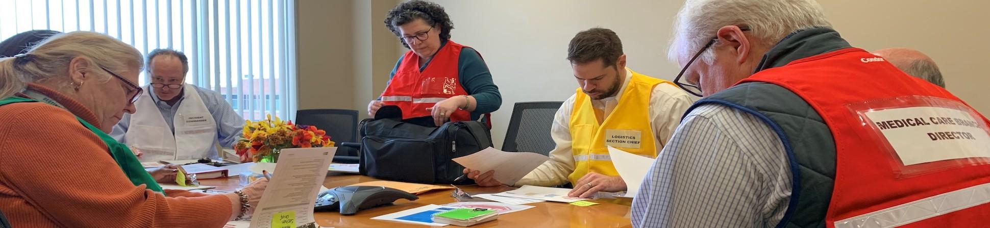 Emergency Management working hard