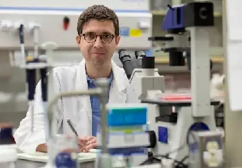 John Lukens, PhD, does Alzheimer's research