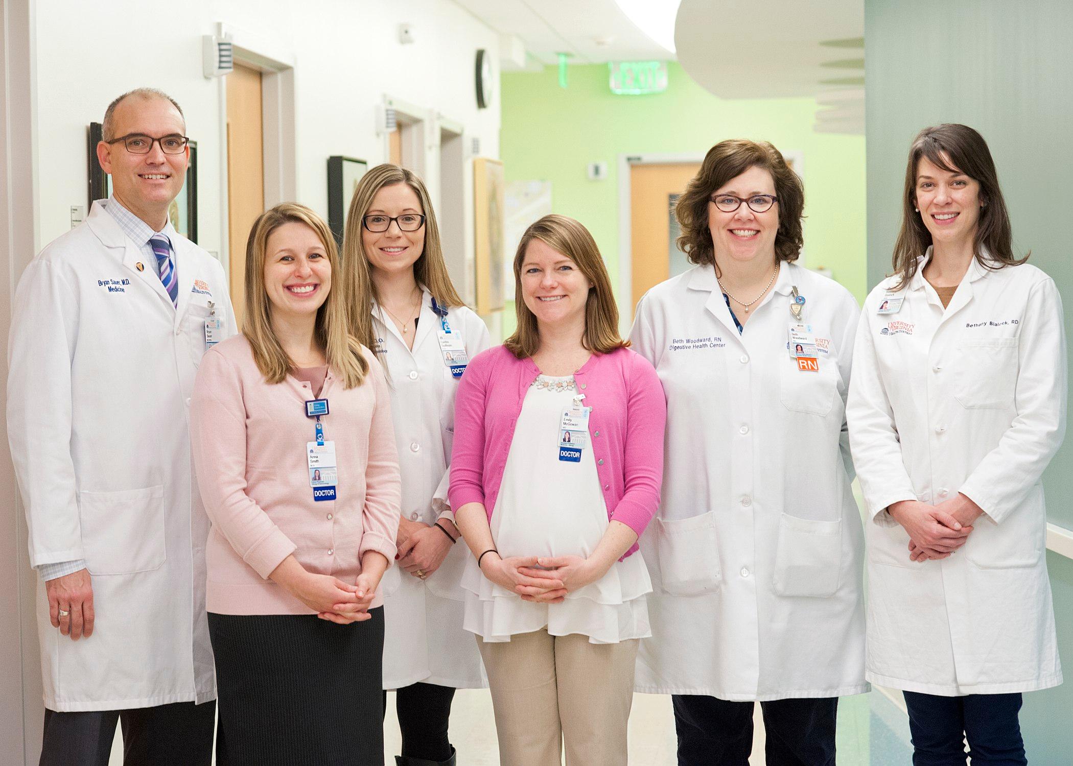 The UVA EoE Clinic provides patients access to a multidisciplinary team of specialists. 