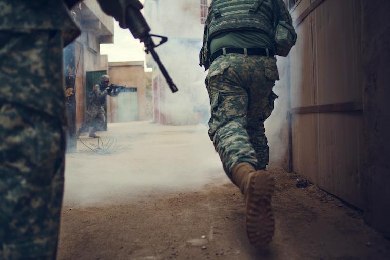 Blast shock waves can cause traumatic brain injuries in military personnel.