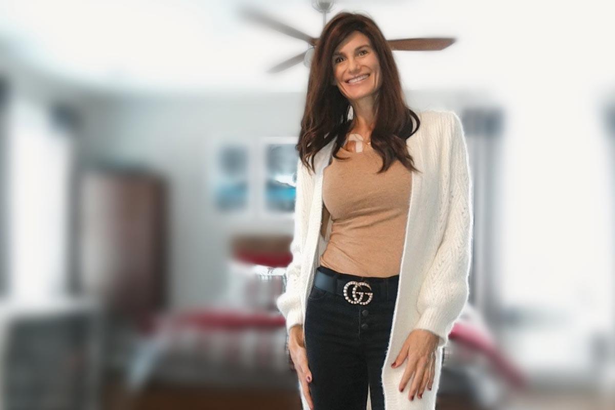 Theresa Zanetti loved planning fun homespun fashion photo shoots. 