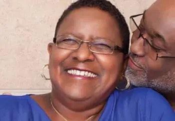 Janice Brock and her husband