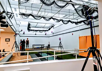 Running analysis at the Speed Clinic requires a lot of high-tech equipment