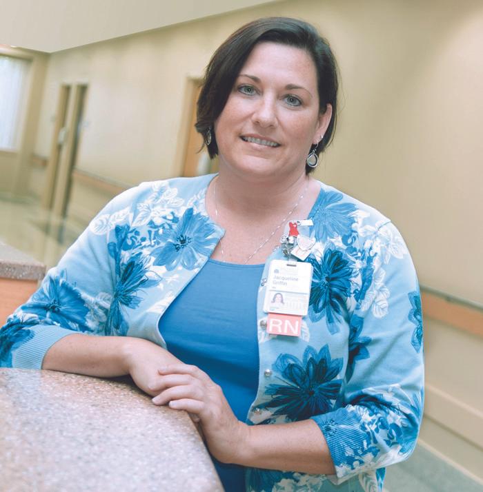 UVA nurse, Jacque Griffin