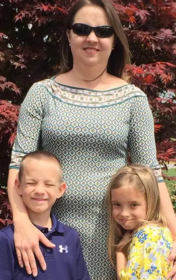 tina had a lung transplant to help her cystic fibrosis symptoms