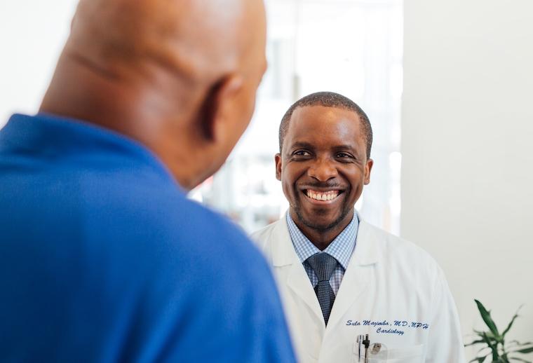 Sula Mazimba, MD, MPH, is a heart failure expert at UVA Health and the School of Medicine. 