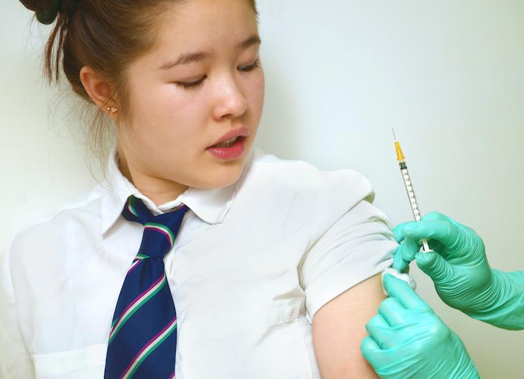 Getting the HPV vaccine can prevent several forms of cancer.