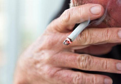 Smoking greatly increases your risk of lung cancer.