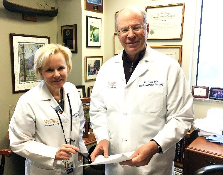 Christine L. Lau, MD, and Irving Kron, MD, are working to improve outcomes for lung transplant recipients.