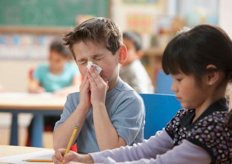 back to school means common illnesses are spreading