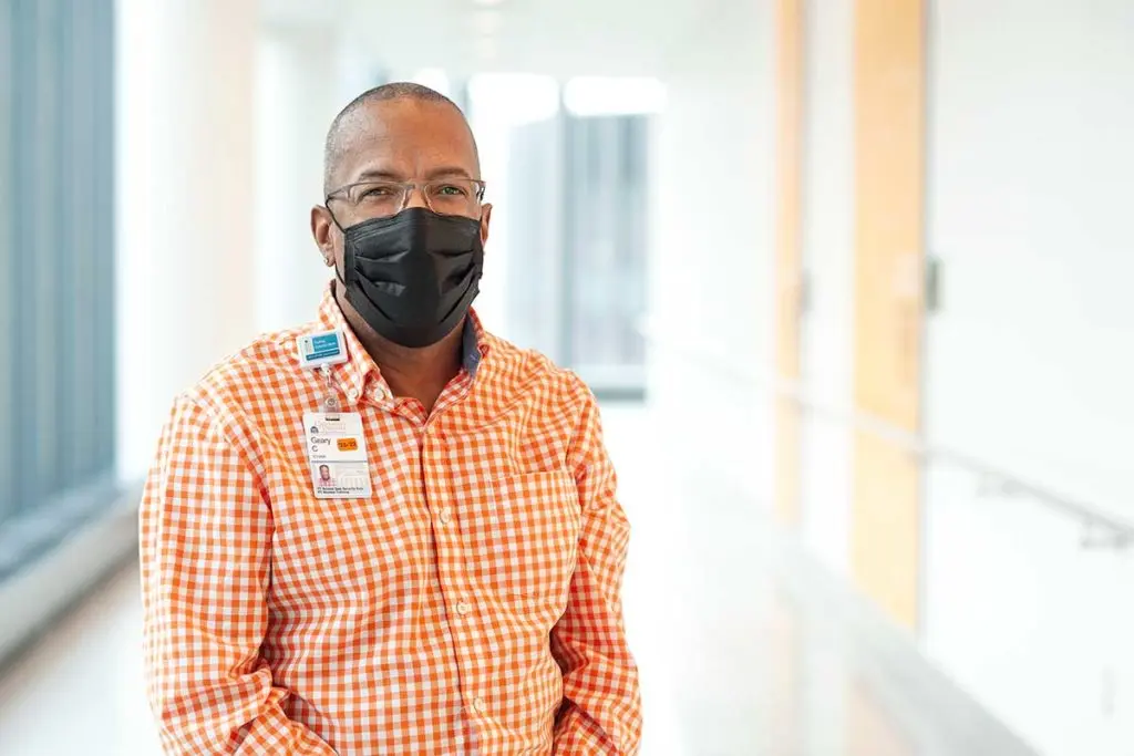 Portrait of Geary Coles, a UVA Health Help Desk Analyst