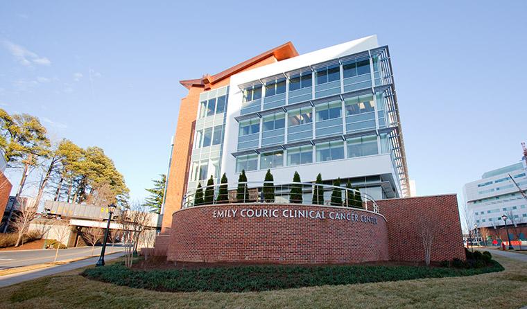The Emily Couric Clinical Cancer Center is the heart of cancer care at UVA.