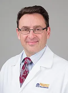 Lung transplant surgeon Sasha Krupnick
