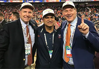 John MacKnight, MD, Bobby Chhabra, MD, Chair of Orthopedic Surgery and David Diduch, MD