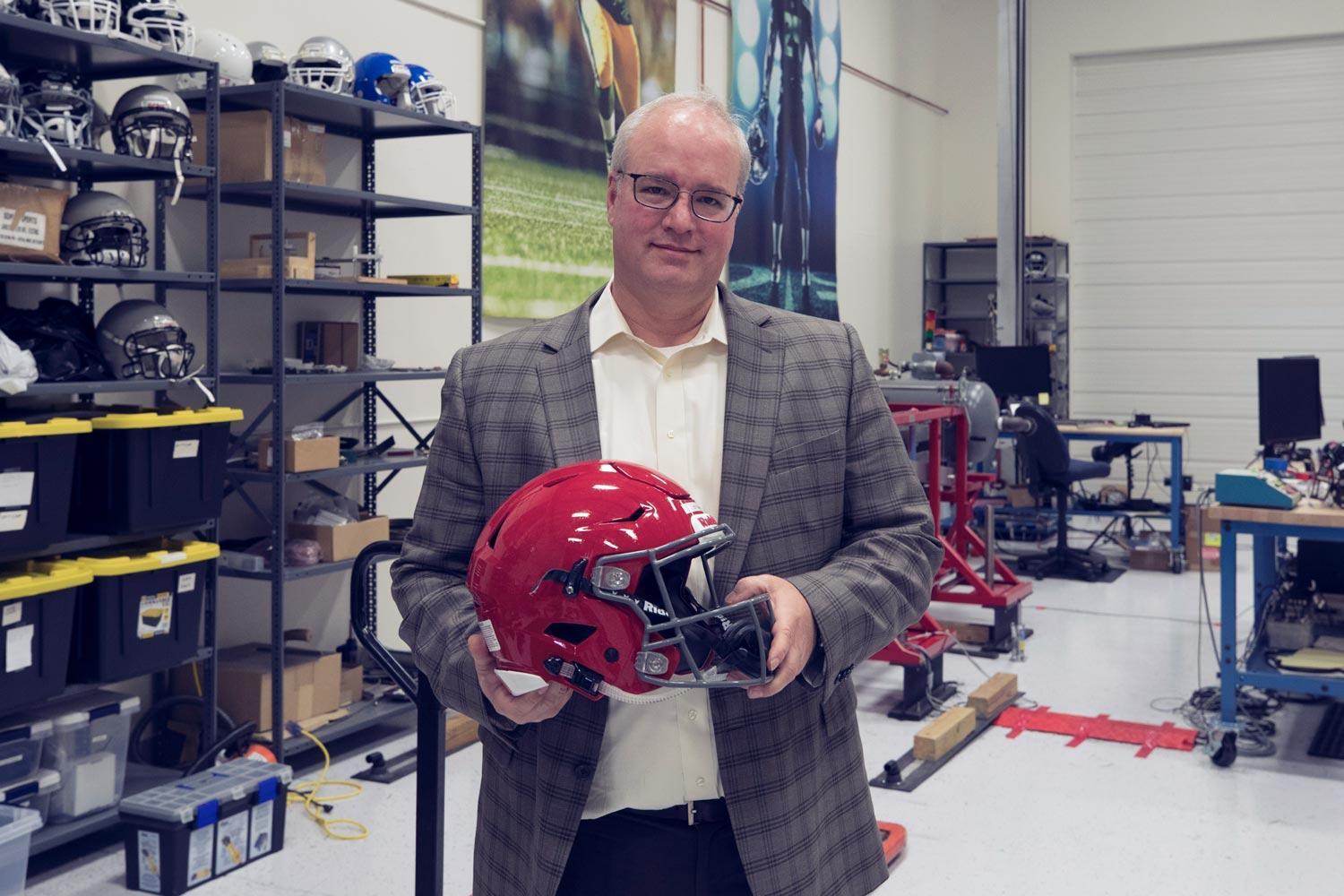 Jeff Crandall is director of UVA's Center for Applied Biomechanics.