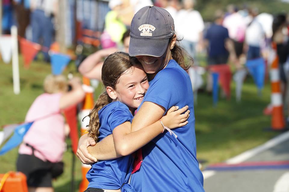 A celebration following the 2013 Charlottesville Women's Four Miler.