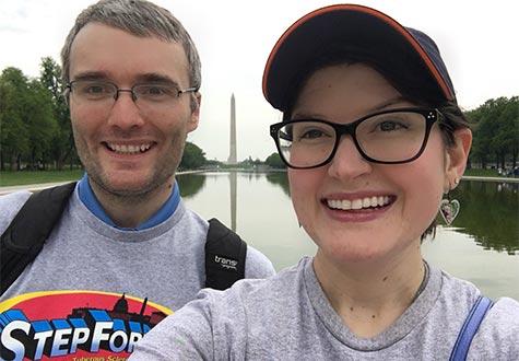 Bauer and his wife, Corey