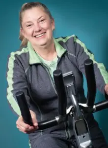 Linda Moses had ACL surgery at UVA