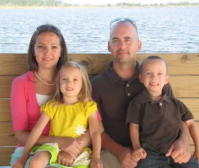 Tina Tinsley and family post-lung transplant