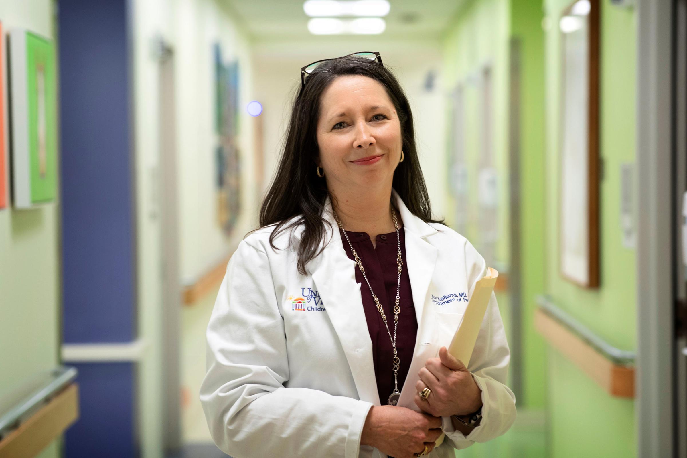 Ann Kellams, MD, is a board-certified lactation consultant who helped found the UVA Breastfeeding Medicine Program.