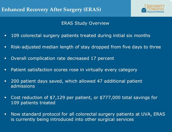 Smarter Surgical Protocols Speed Recovery