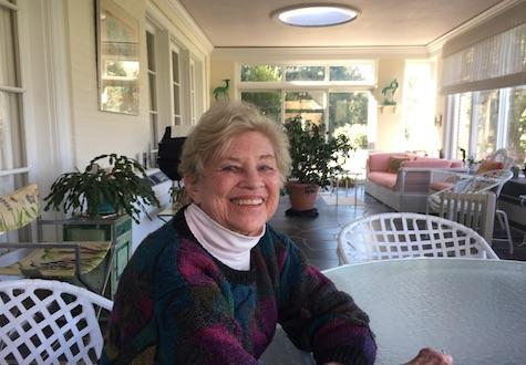 Andrea Vest at her home in Charlottesville