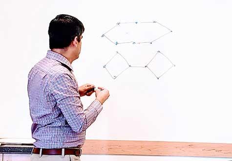Dr. Jackson illustrates how sexual networks cause STDs to spread